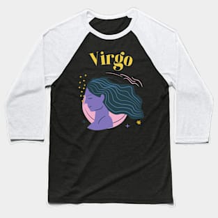 Virgo Star Zodiac Horoscope Astrology Baseball T-Shirt